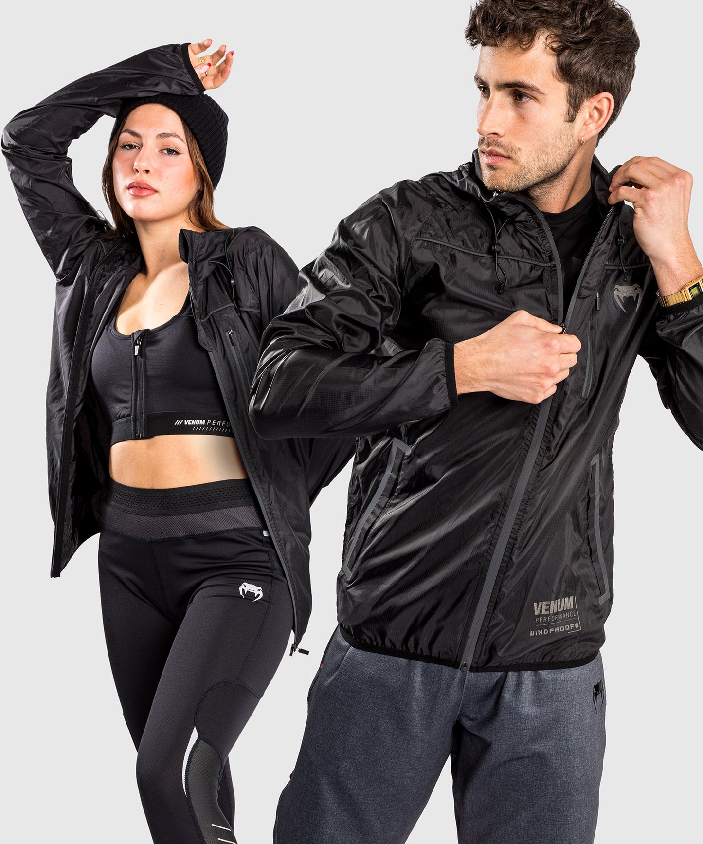 Venum Tempest 2.0 Windbreaker : Schwarz
