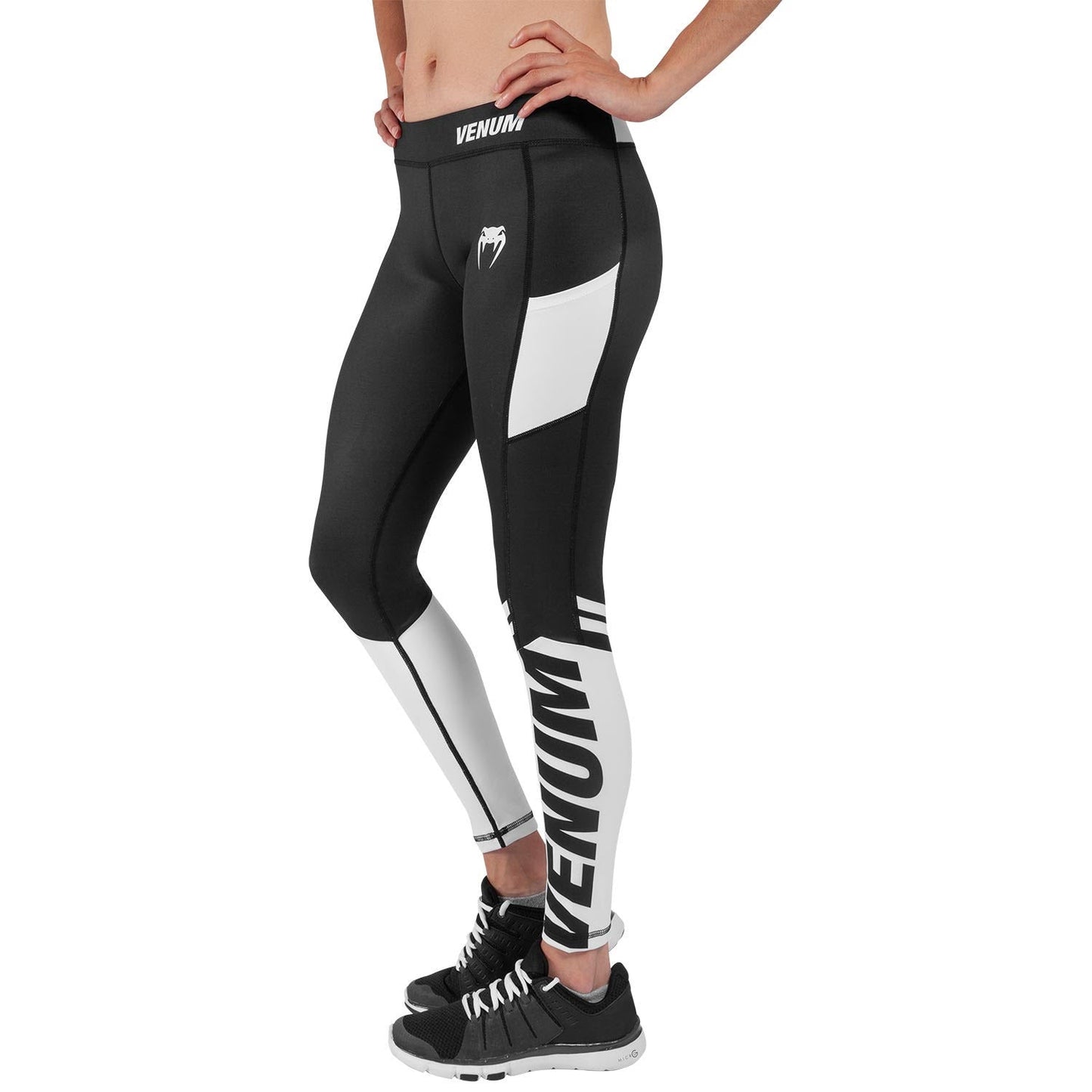 Leggings Damen Venum Power 2.0 - Schwarz/Weiß