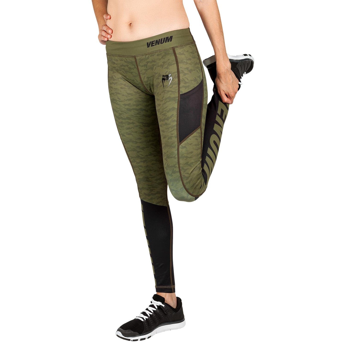 Leggings Damen Venum Power 2.0 - Khaki/Schwarz
