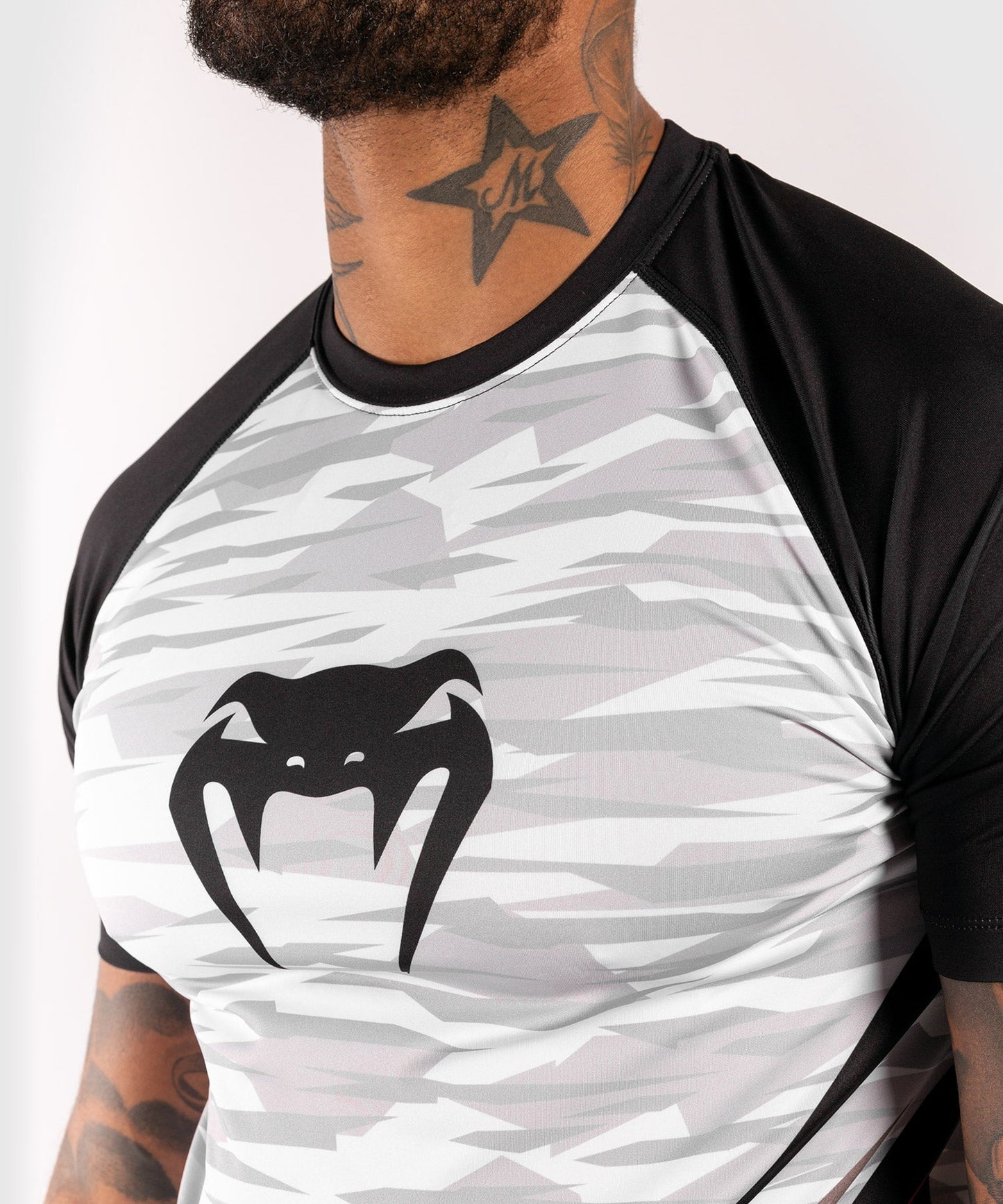 Venum Contender 5.0 Dry-Tech T-Shirt - White/Camo