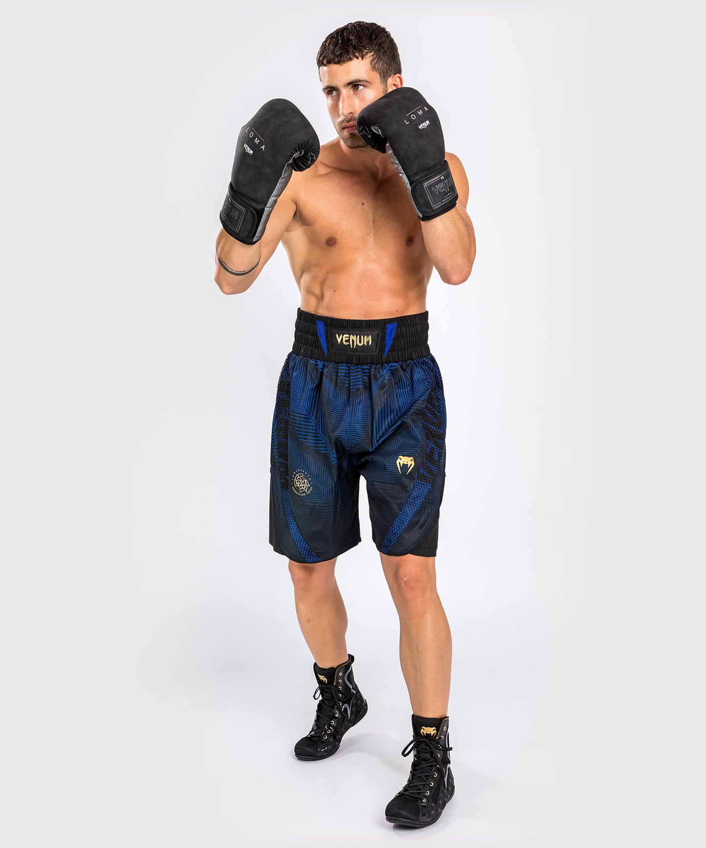 Venum Phantom Loma Boxershorts - Schwarz/Blau
