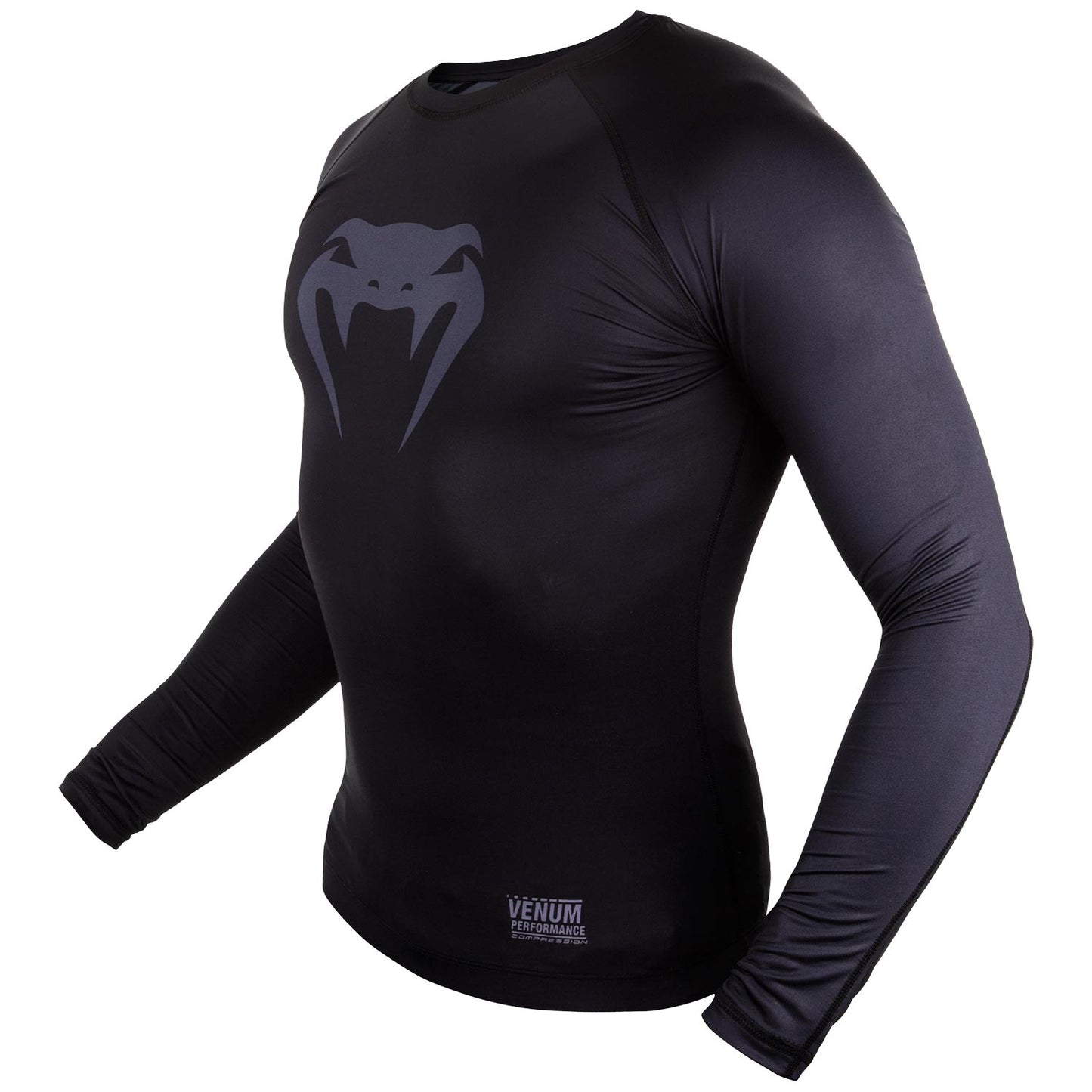 Venum Contender 3.0 Kompression T-Shirt - Langarm - Schwarz/Grau