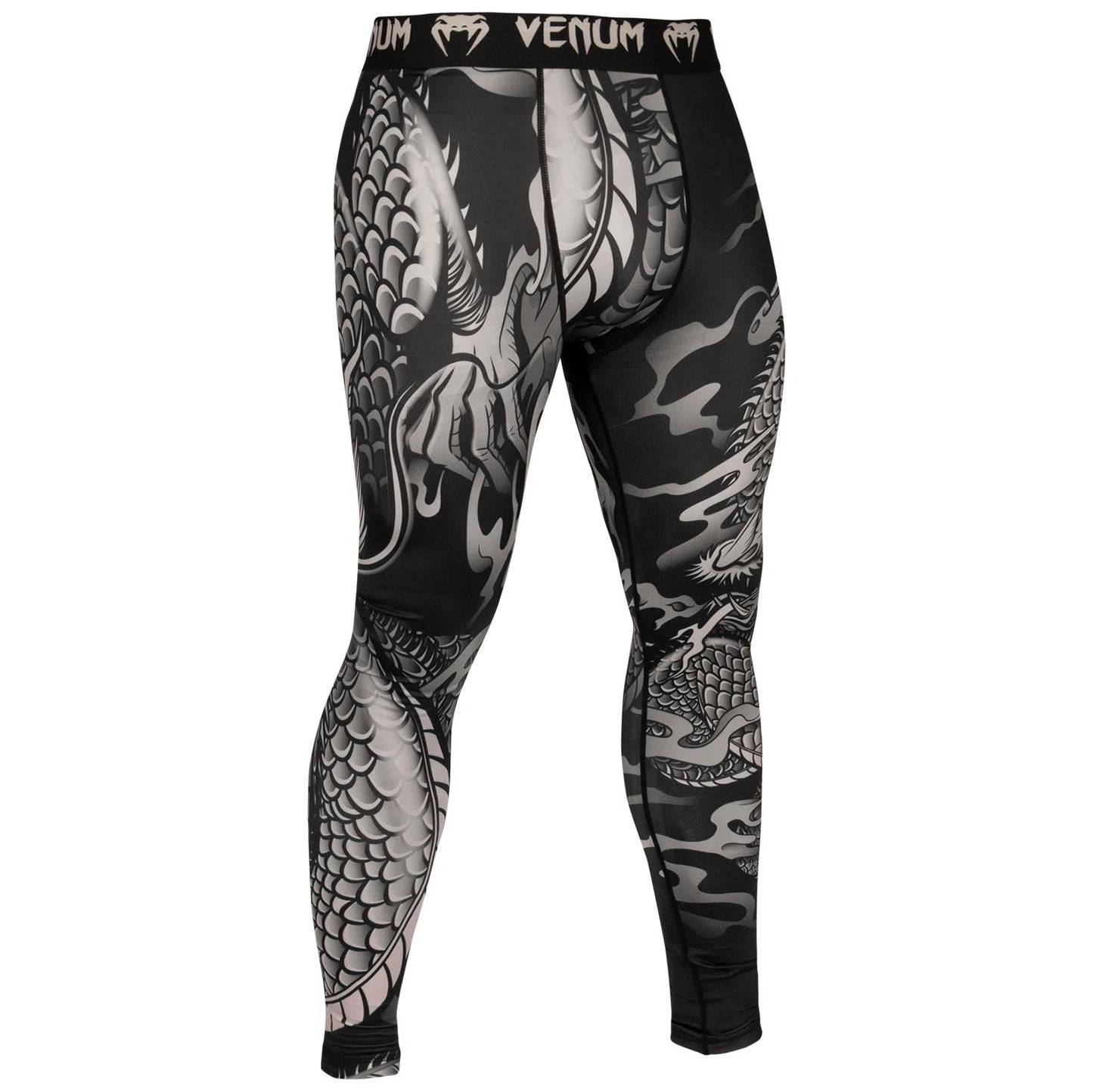 Venum Dragon's Flight Kompressionshose - Schwarz/Sand