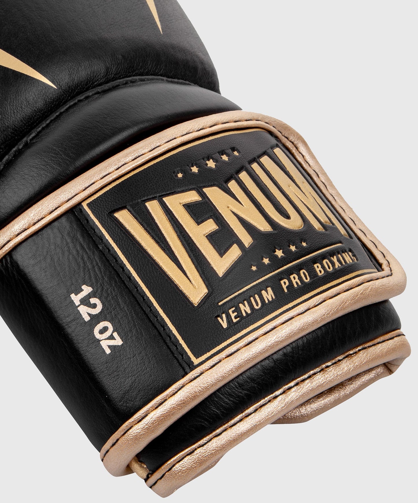 Venum Giant 2.0 professionelle Boxhandschuhe - Klettverschluss - Schwarz/Gold