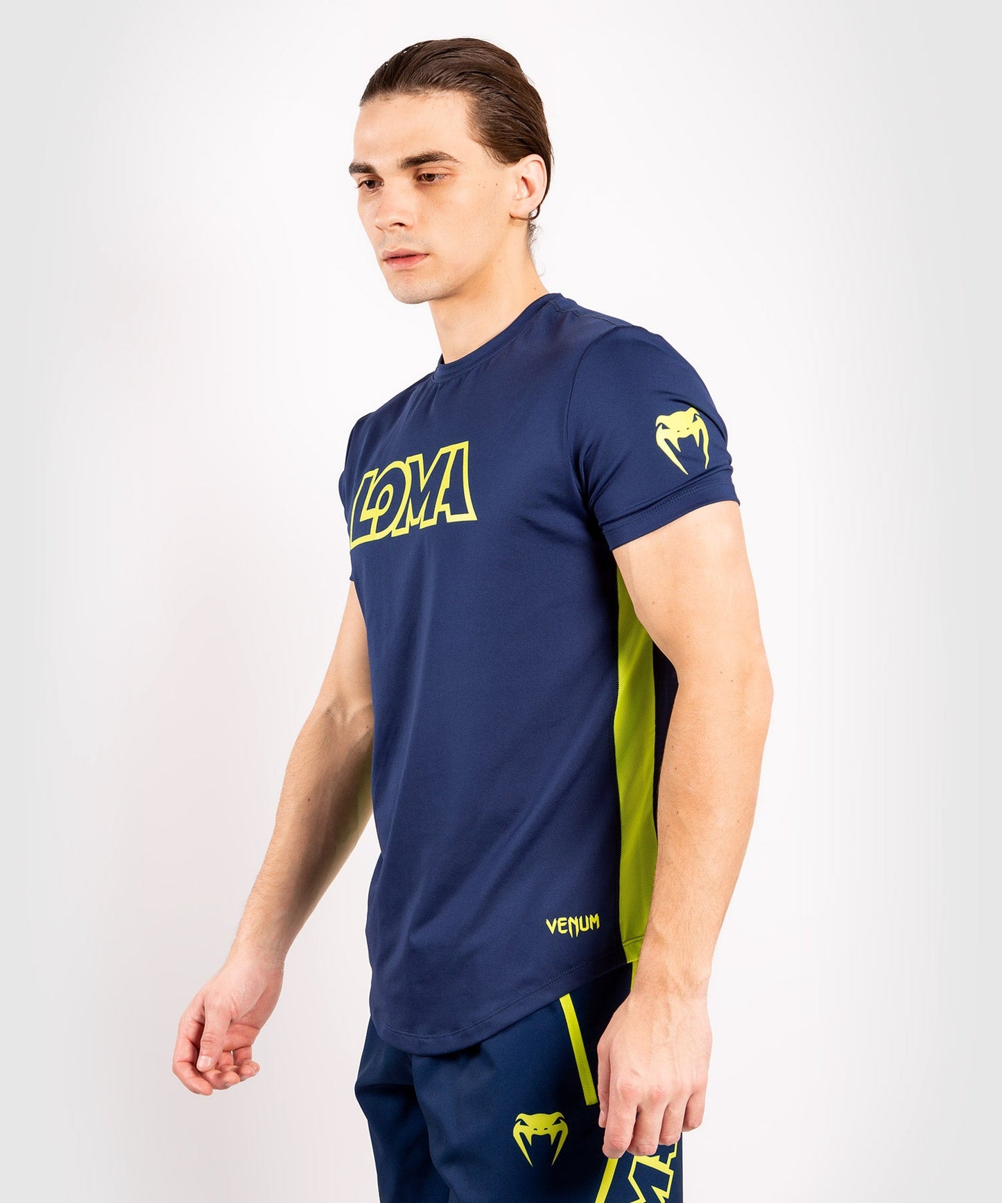 Venum Origins Dry Tech T-Shirt - Blau/Gelb