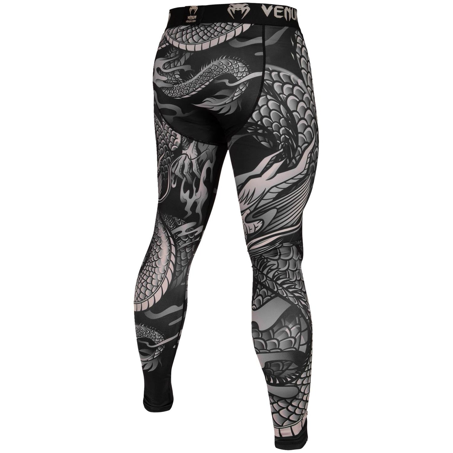 Venum Dragon's Flight Kompressionshose - Schwarz/Sand