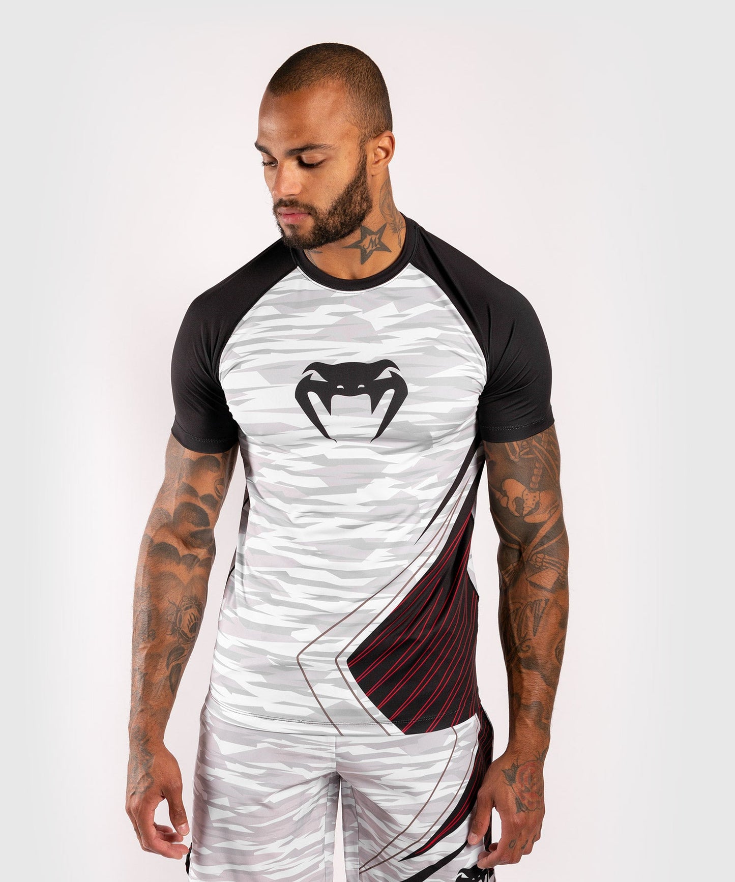 Venum Contender 5.0 Dry-Tech T-Shirt - White/Camo