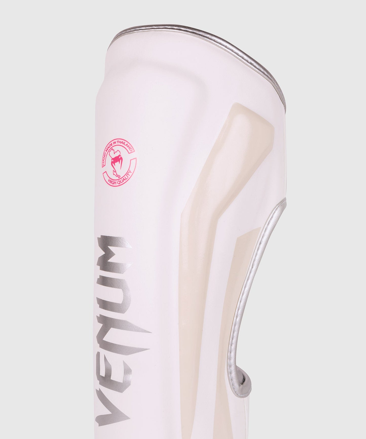 Venum Elite Schienbeinschutz - Weiß/Silber-Rosa