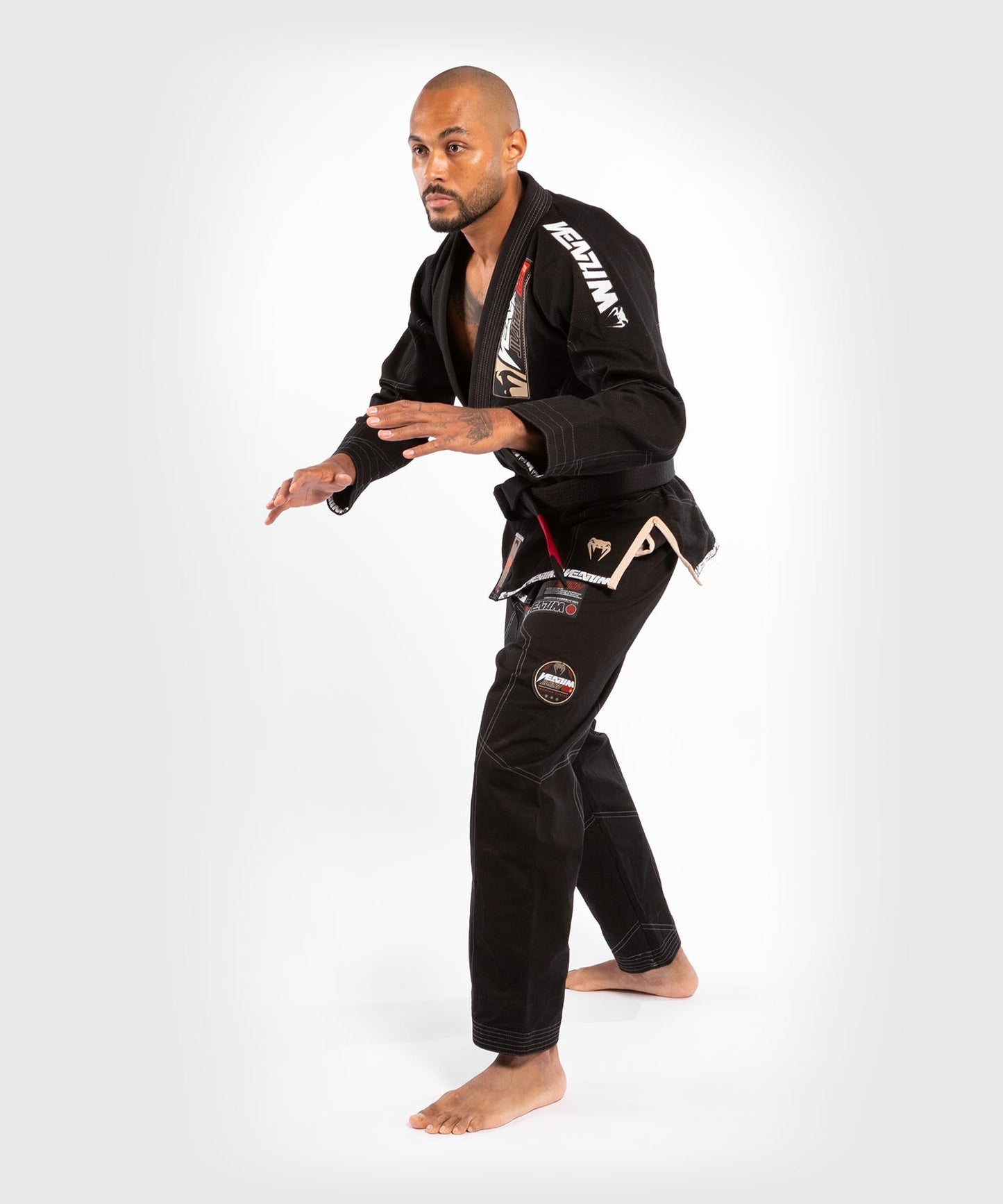 Venum Elite 3.0 BJJ Kimono - Schwarz