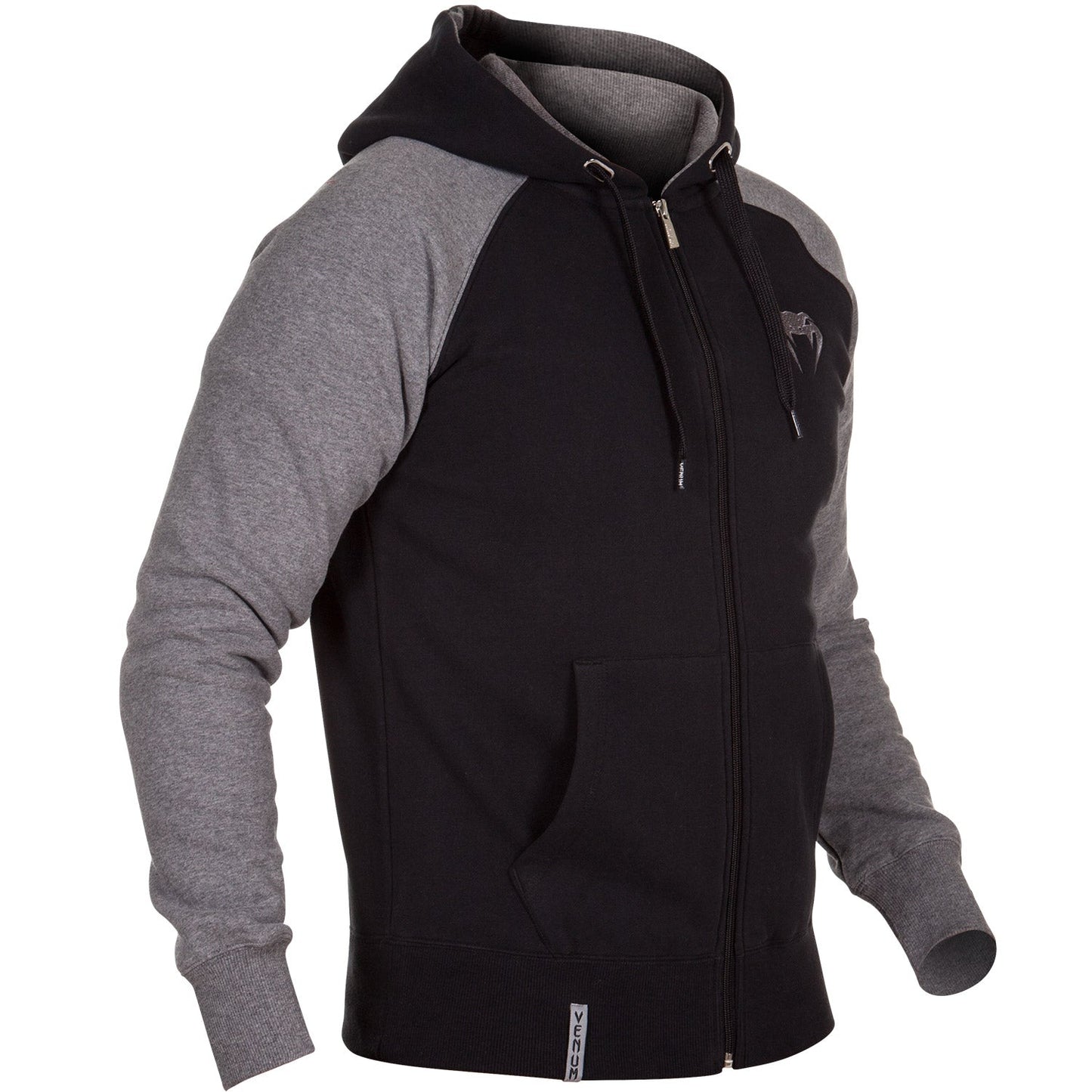 Venum Contender Kapuzenpullover - Gris/Scwharz