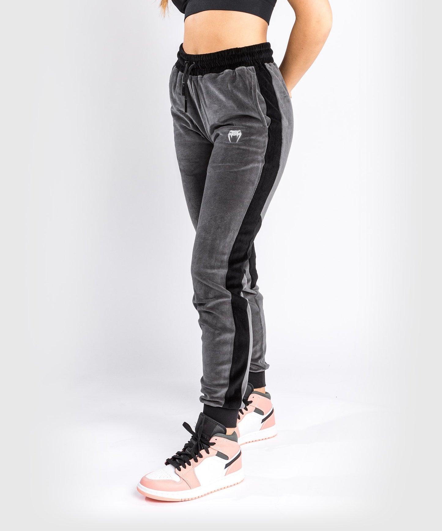 Venum Camoline 2.0 Velvet Jogginghose – Schwarz/Grau