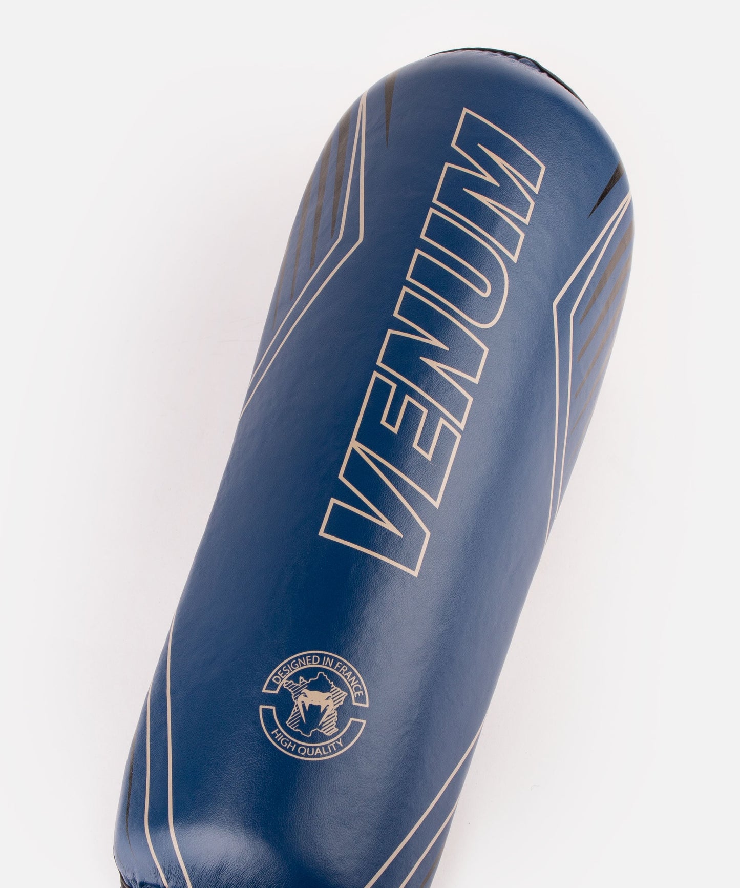 Venum Contender 2.0 Shin Guards - Marineblau/sand