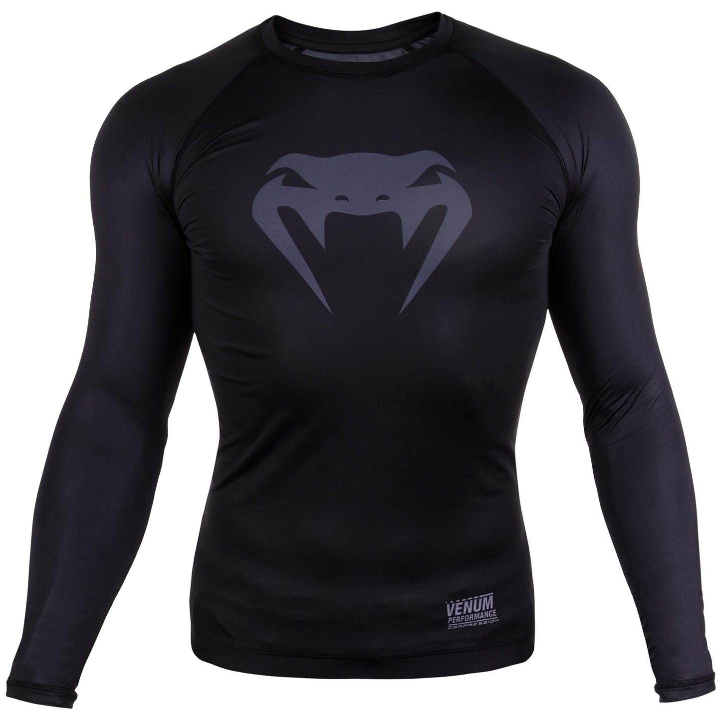 Venum Contender 3.0 Kompression T-Shirt - Langarm - Schwarz/Grau
