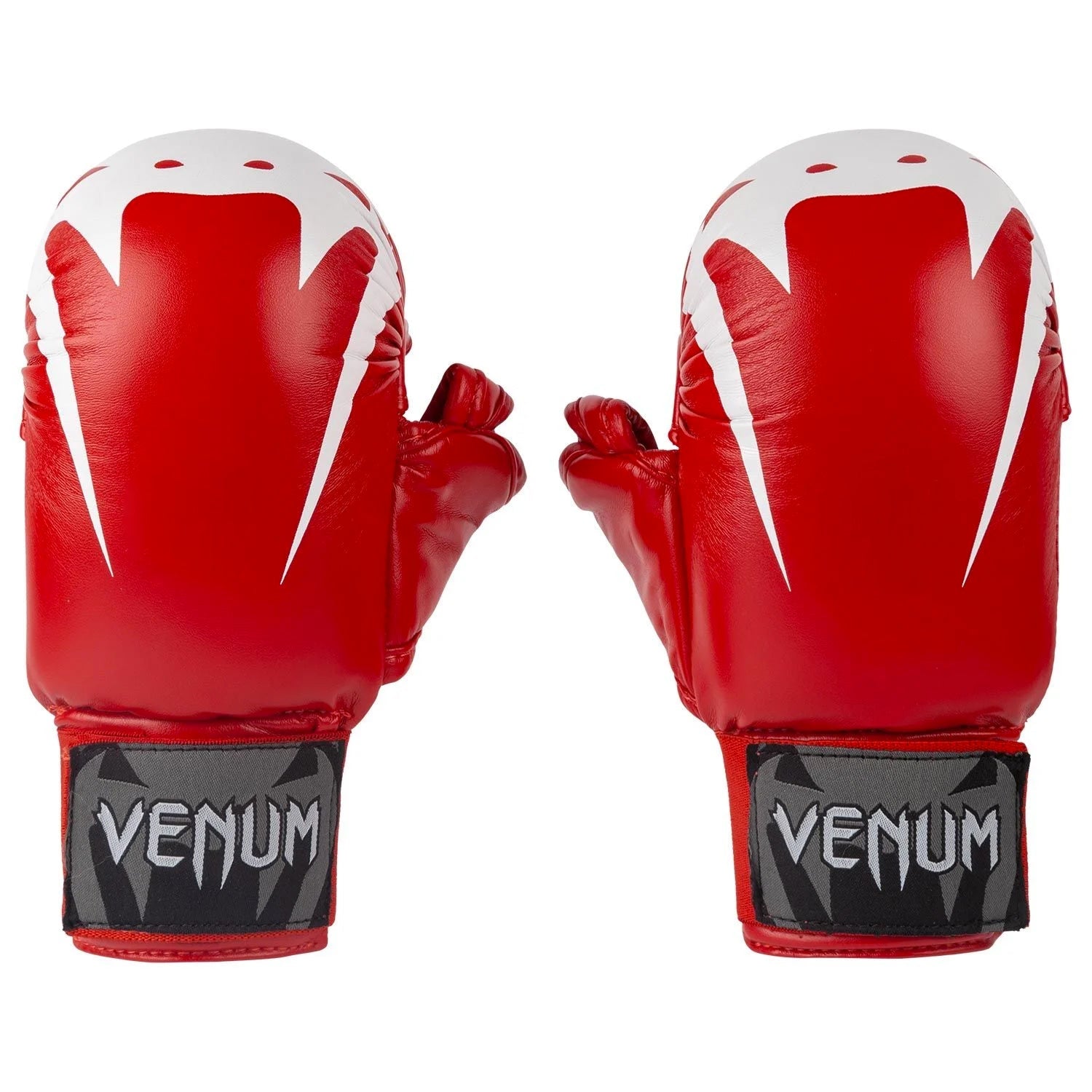 Venum Giant Karate Handschuhe - mit Daumen - Rot
