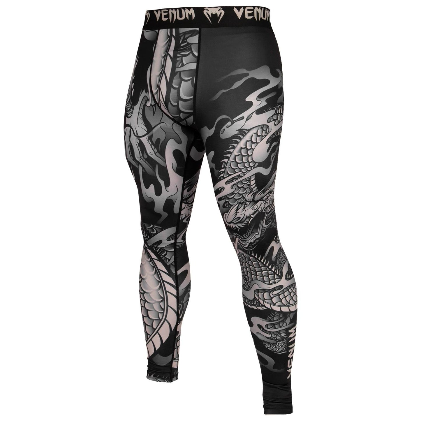 Venum Dragon's Flight Kompressionshose - Schwarz/Sand