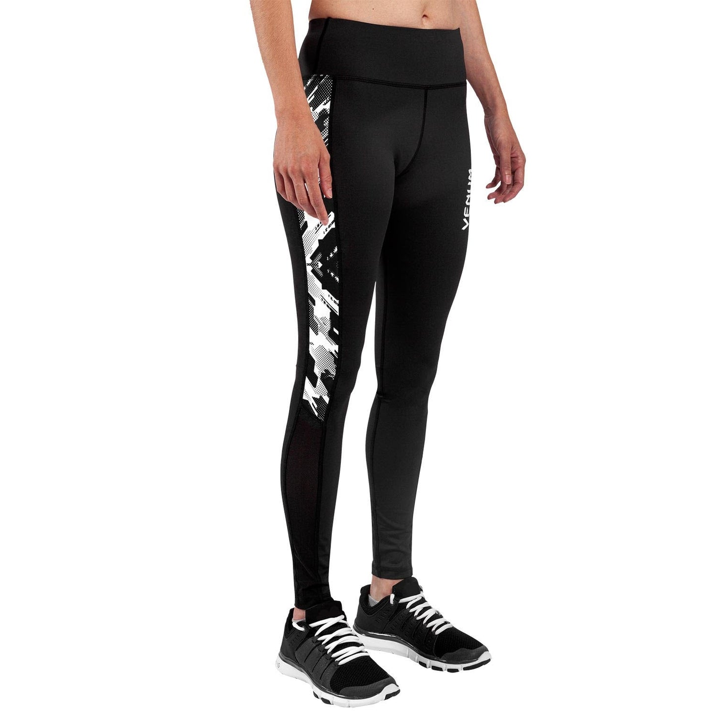 Leggings Damen Venum Tecmo - Schwarz/Weiß