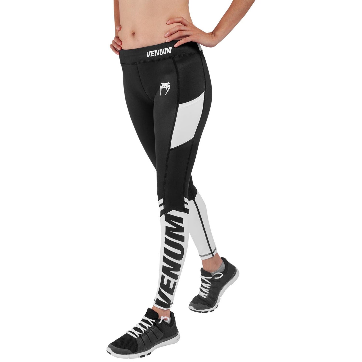 Leggings Damen Venum Power 2.0 - Schwarz/Weiß