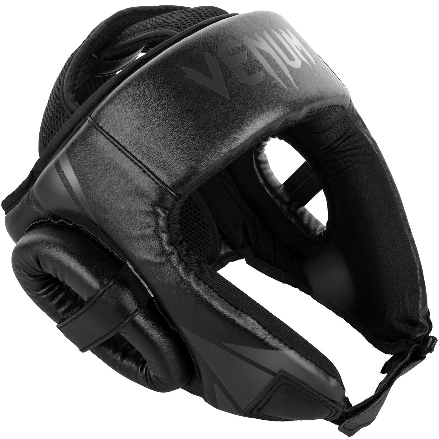 Venum Challenger Open Face Kopfschutz - Schwarz/Schwarz