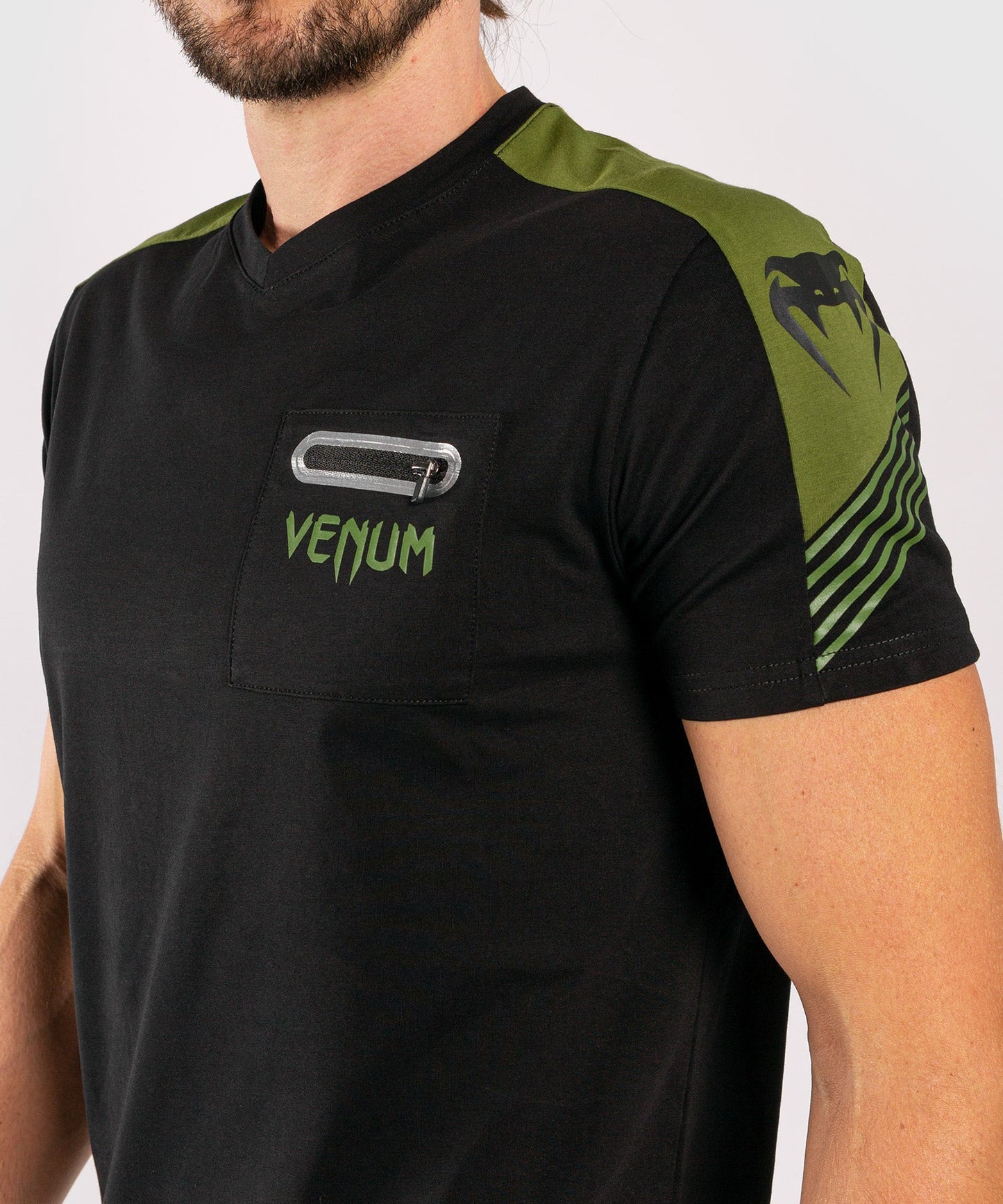 Venum Cargo T-Shirt - Schwarz/Grün