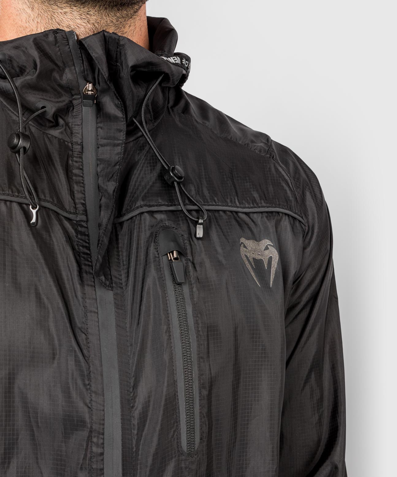 Venum Tempest 2.0 Windbreaker : Schwarz