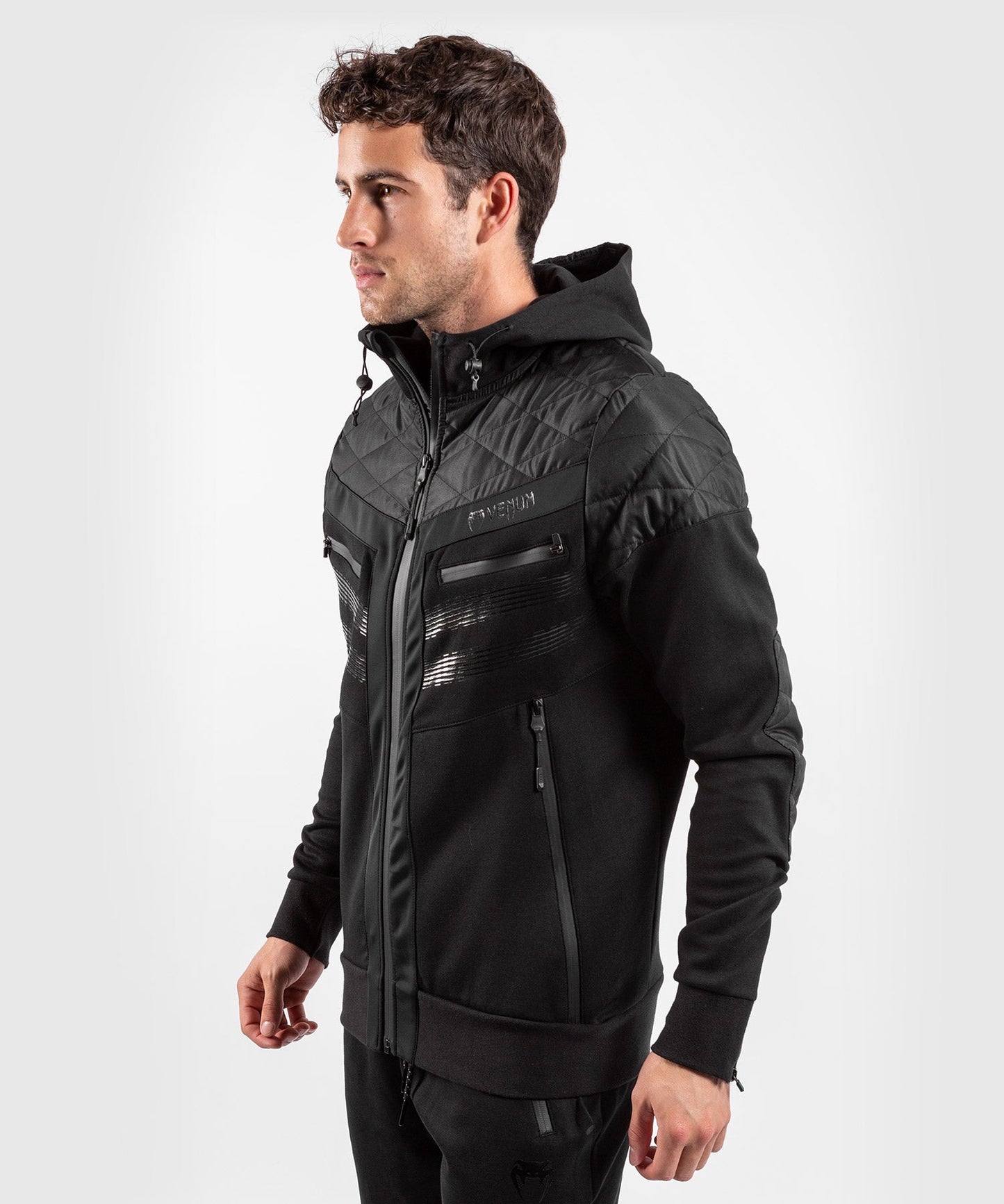 Sweatshirt Venum Laser 2.0 - Schwarz/Schwarz