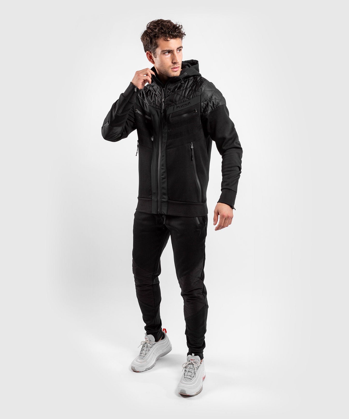 Sweatshirt Venum Laser 2.0 - Schwarz/Schwarz