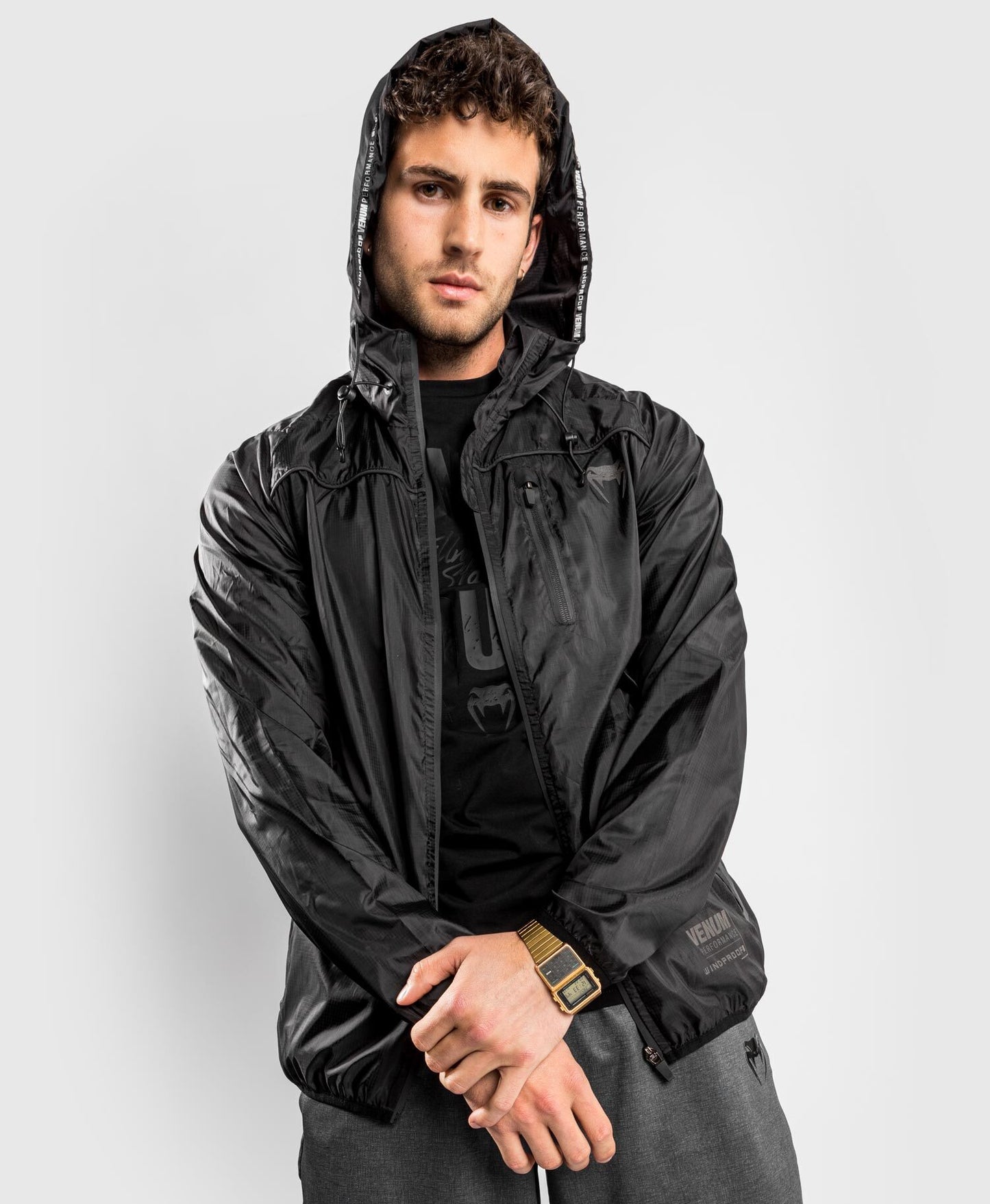 Venum Tempest 2.0 Windbreaker : Schwarz