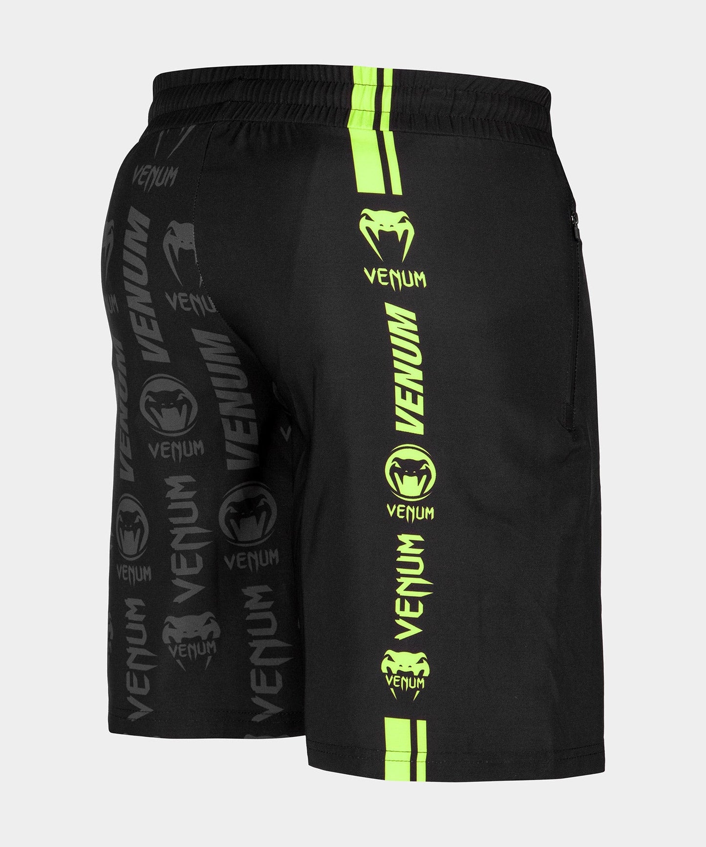 Fitness-Shorts Venum Logos - Schwarz/Neongelb
