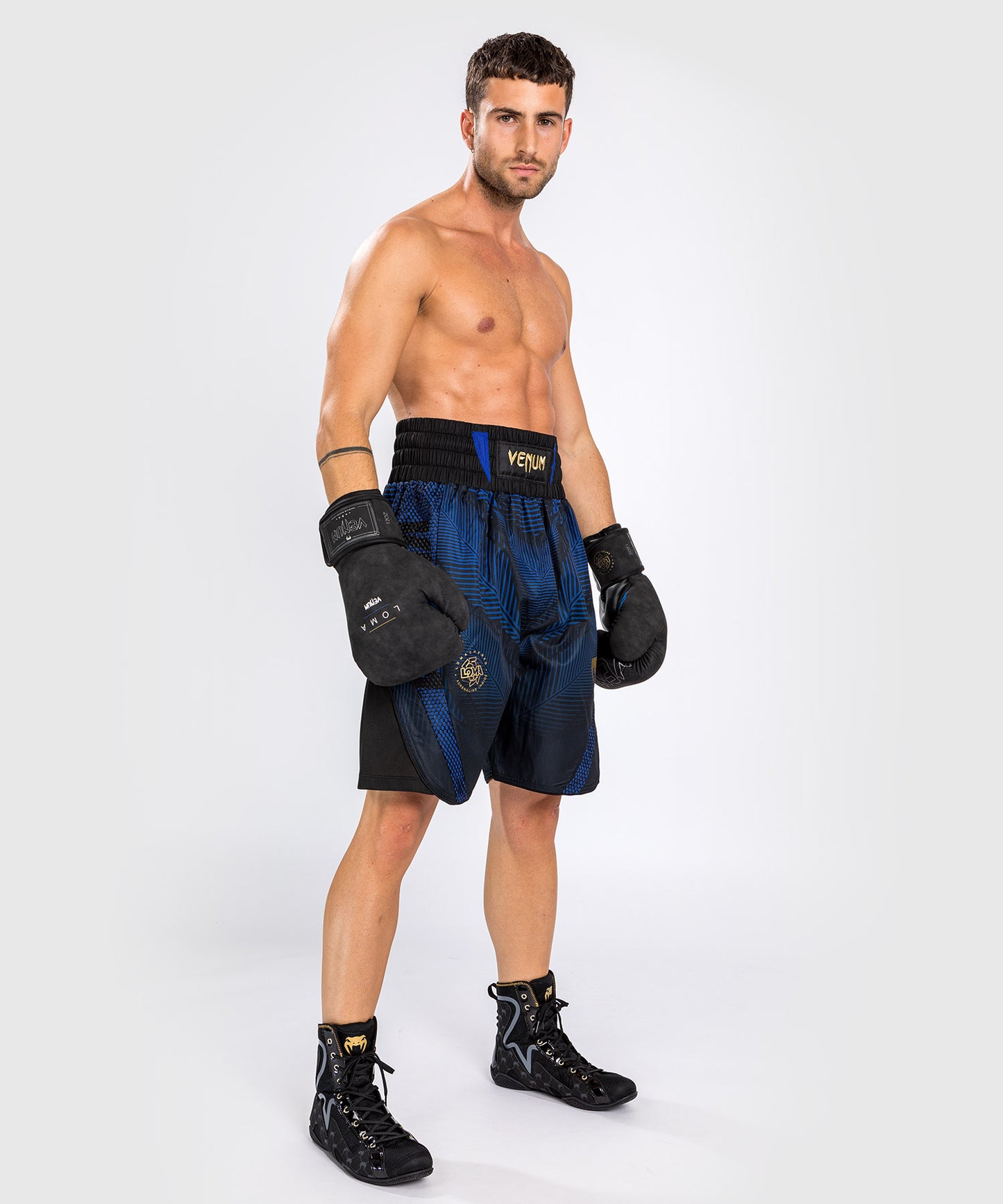 Venum Phantom Loma Boxershorts - Schwarz/Blau