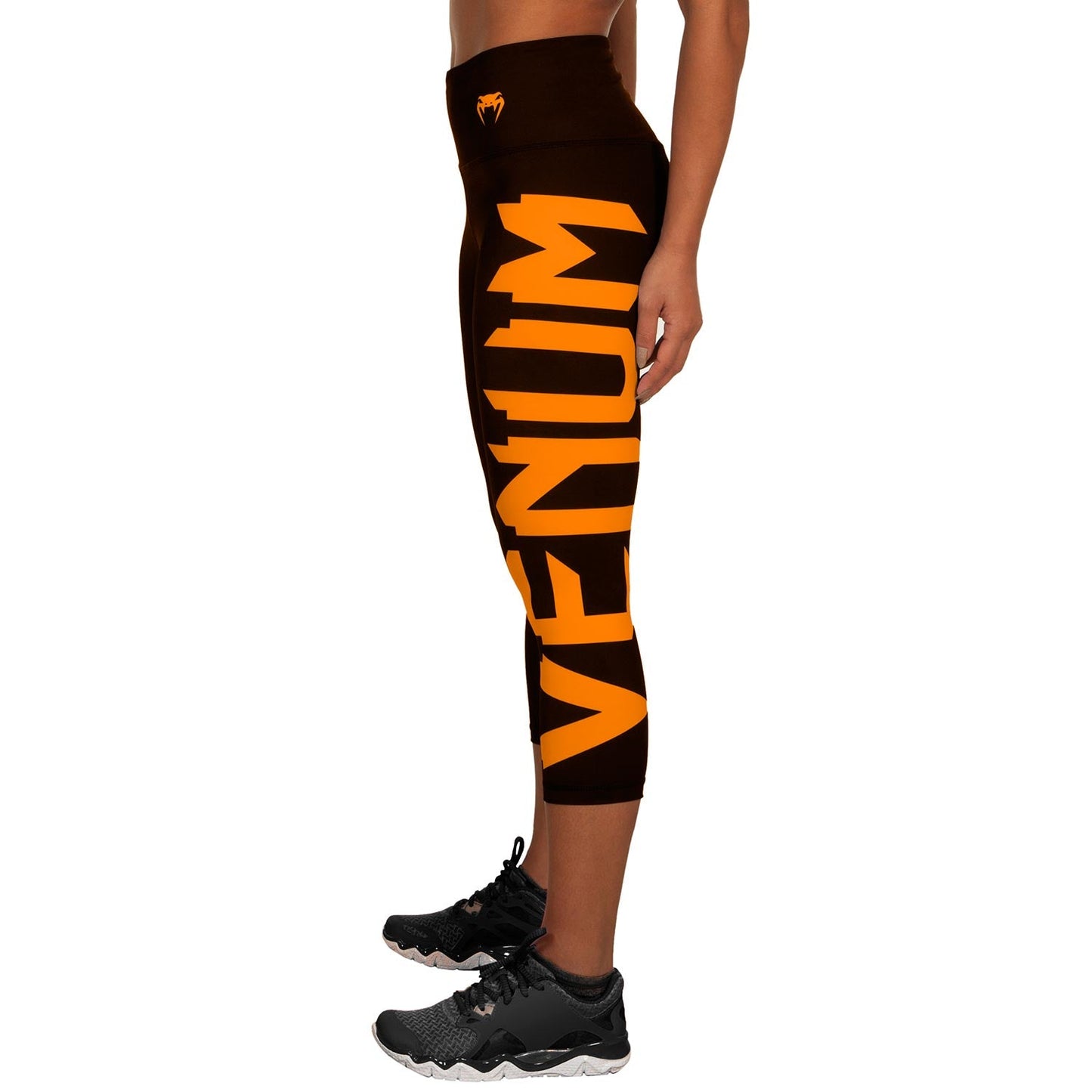 Venum Giant Kurze Leggings - Schwarz/Orange