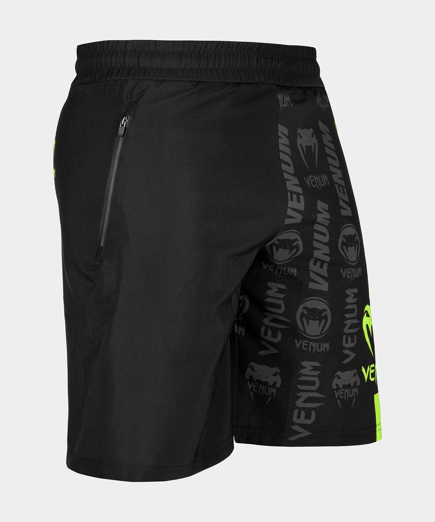 Fitness-Shorts Venum Logos - Schwarz/Neongelb