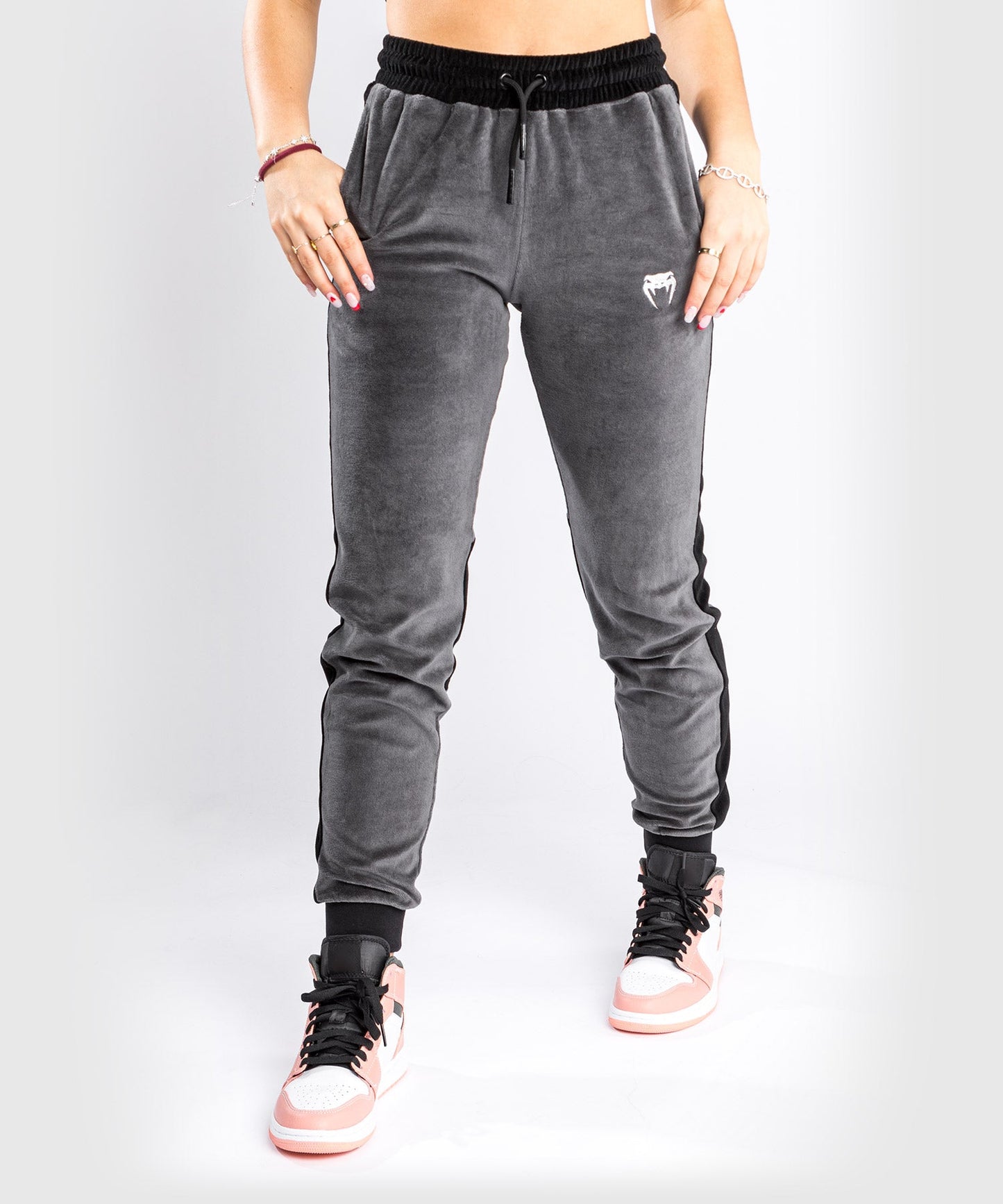 Venum Camoline 2.0 Velvet Jogginghose – Schwarz/Grau