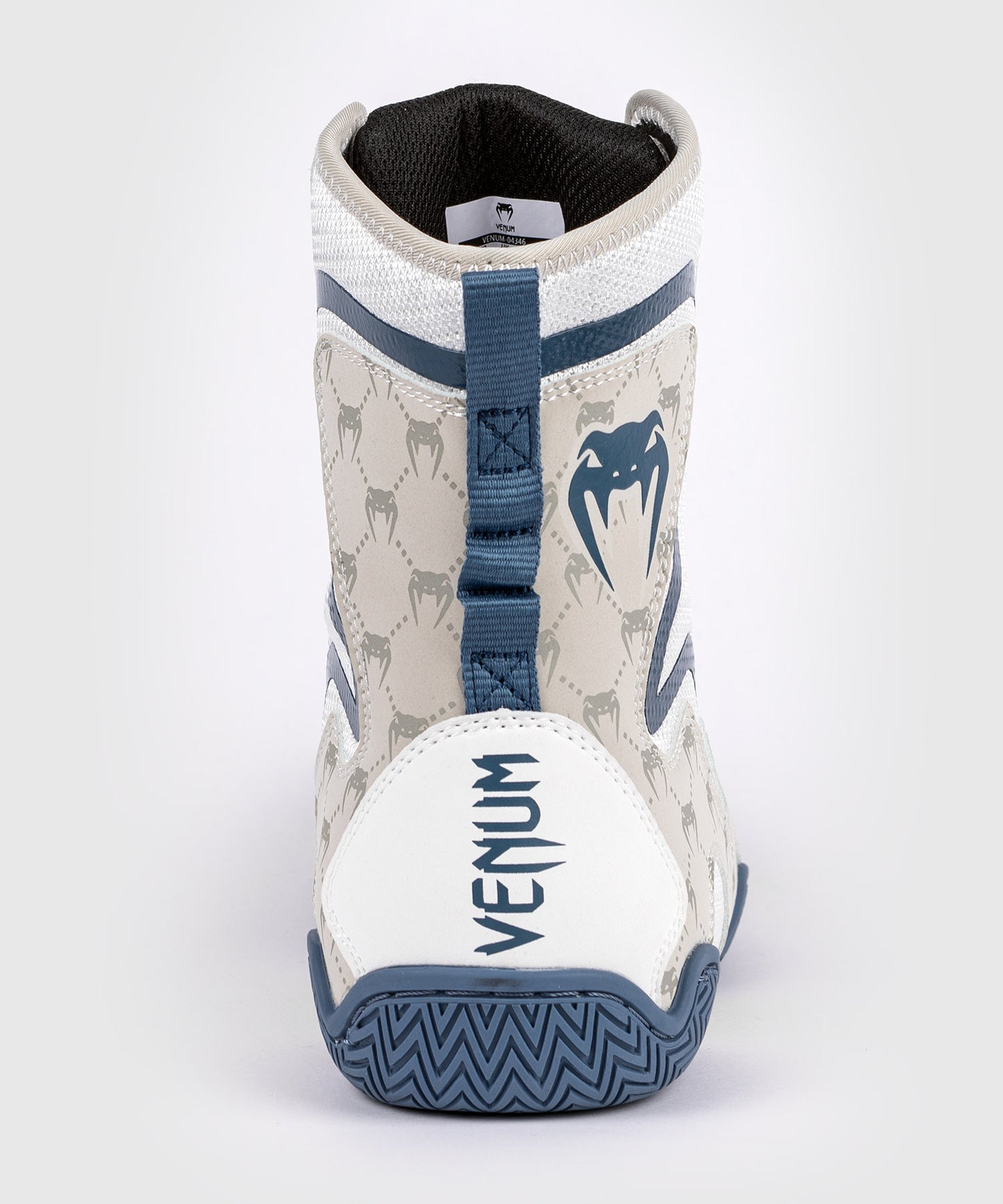 VENUM ELITE EVO MONOGRAMM BOXSCHUHE – WEIß/BLAU