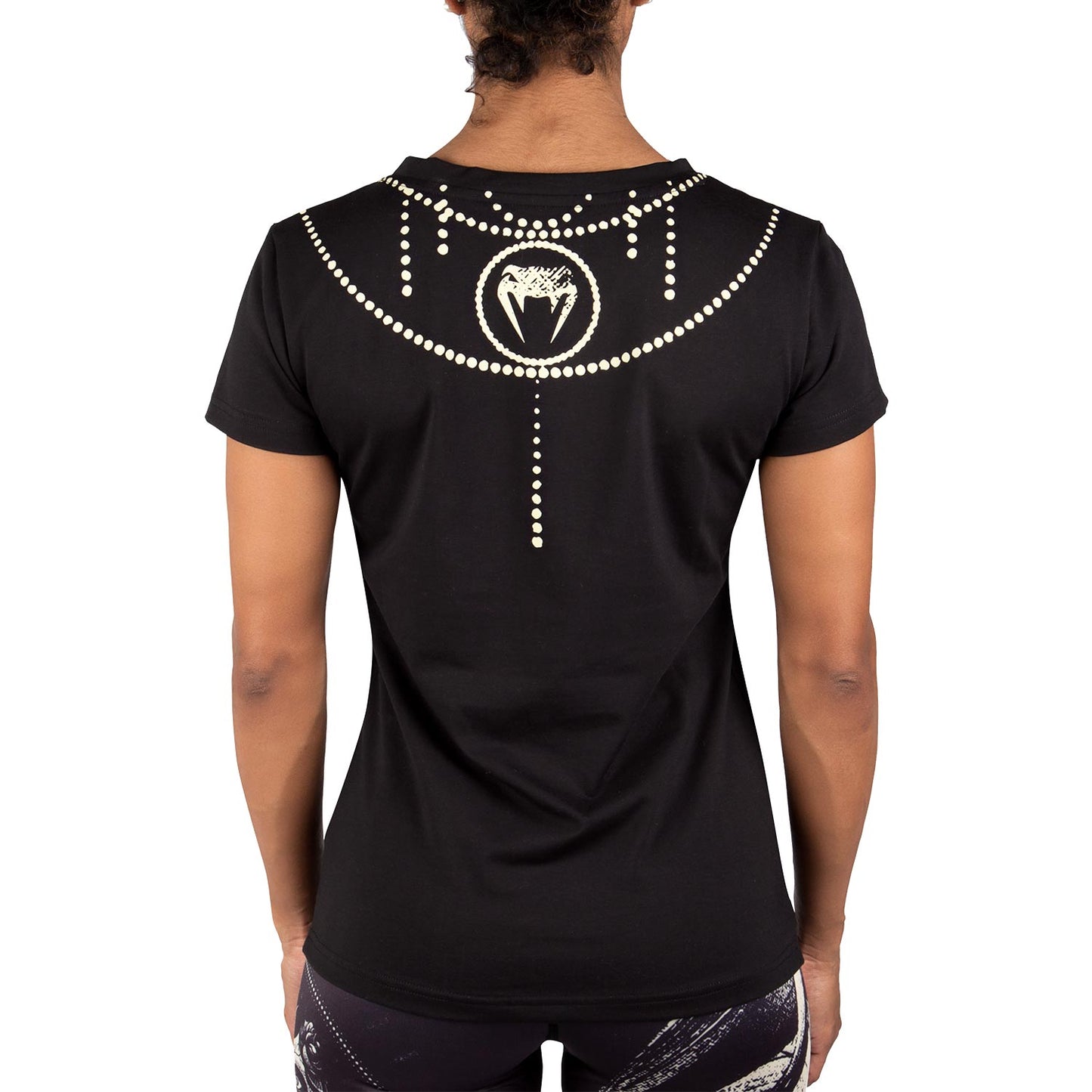 Venum Santa Muerte T-Shirt - Schwarz/Gelb - Damen