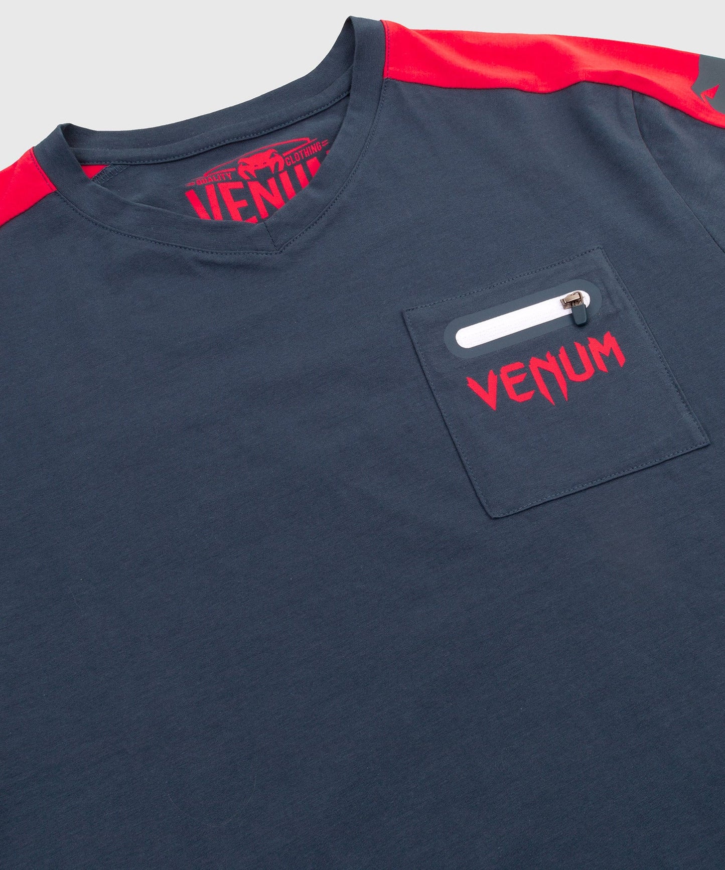 Venum Cargo T-Shirt - dark_blue_raspberry_white