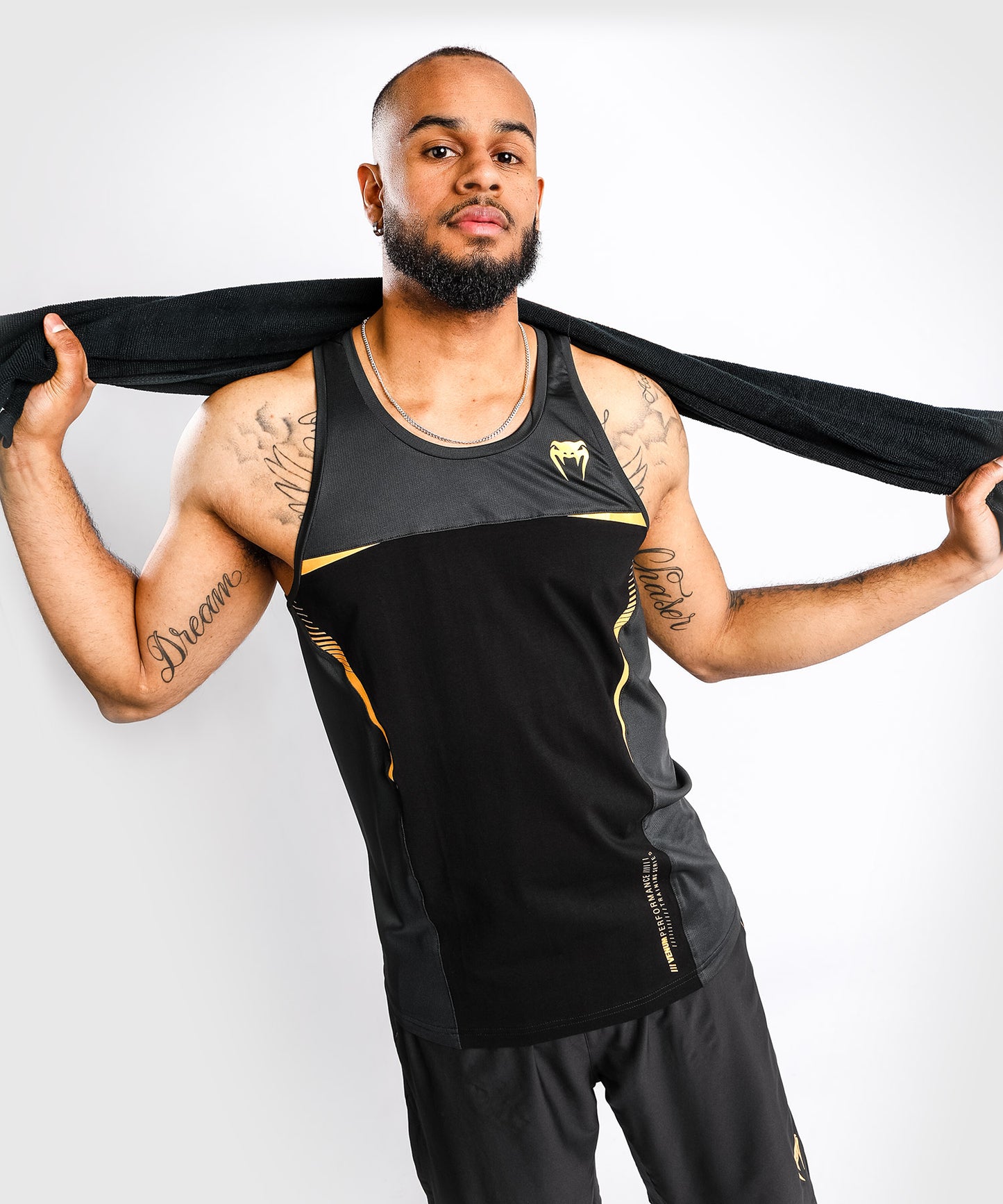 Venum Tempest 2.0 Tank Top :  Schwarz / Gold