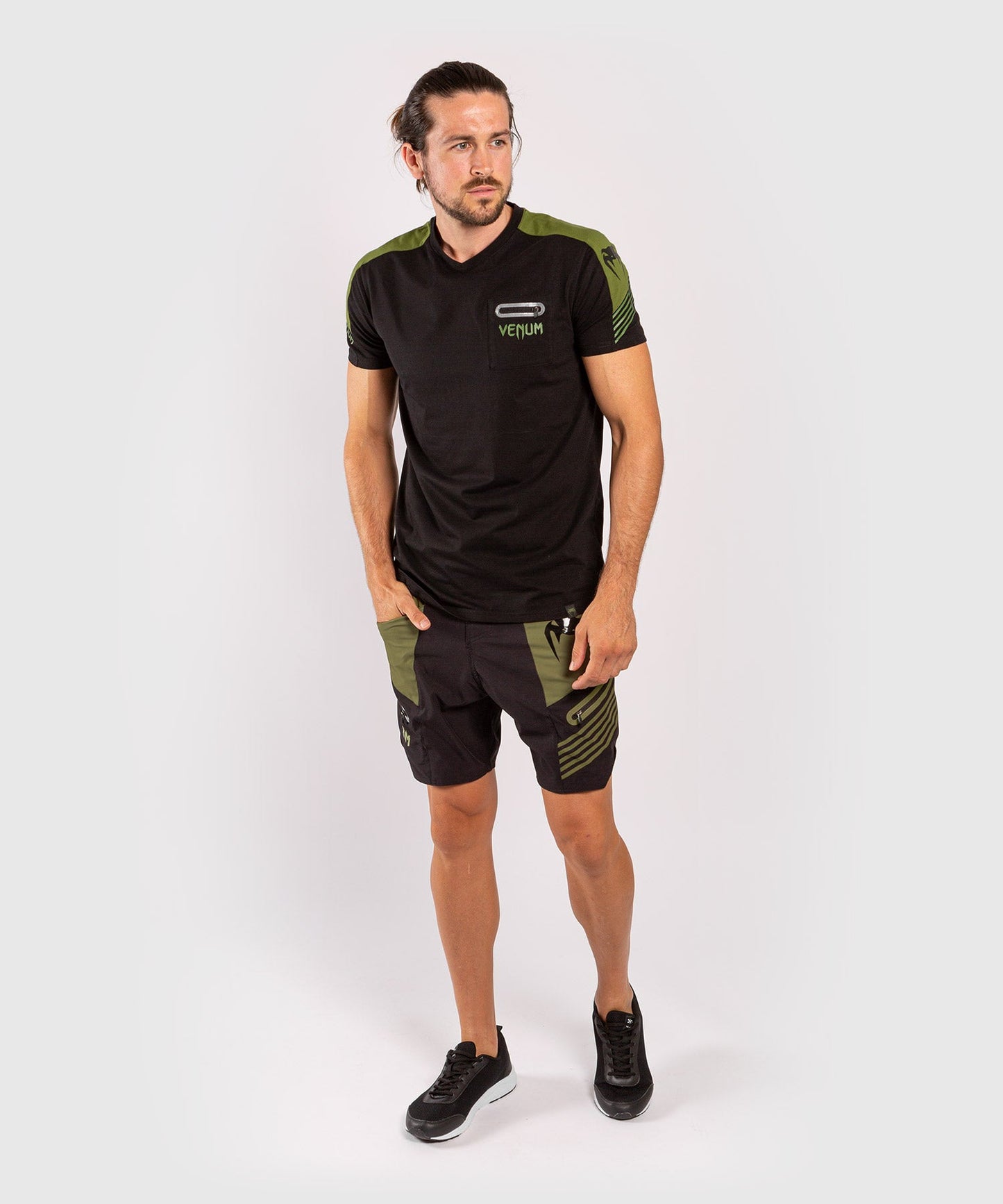 Venum Cargo T-Shirt - Schwarz/Grün