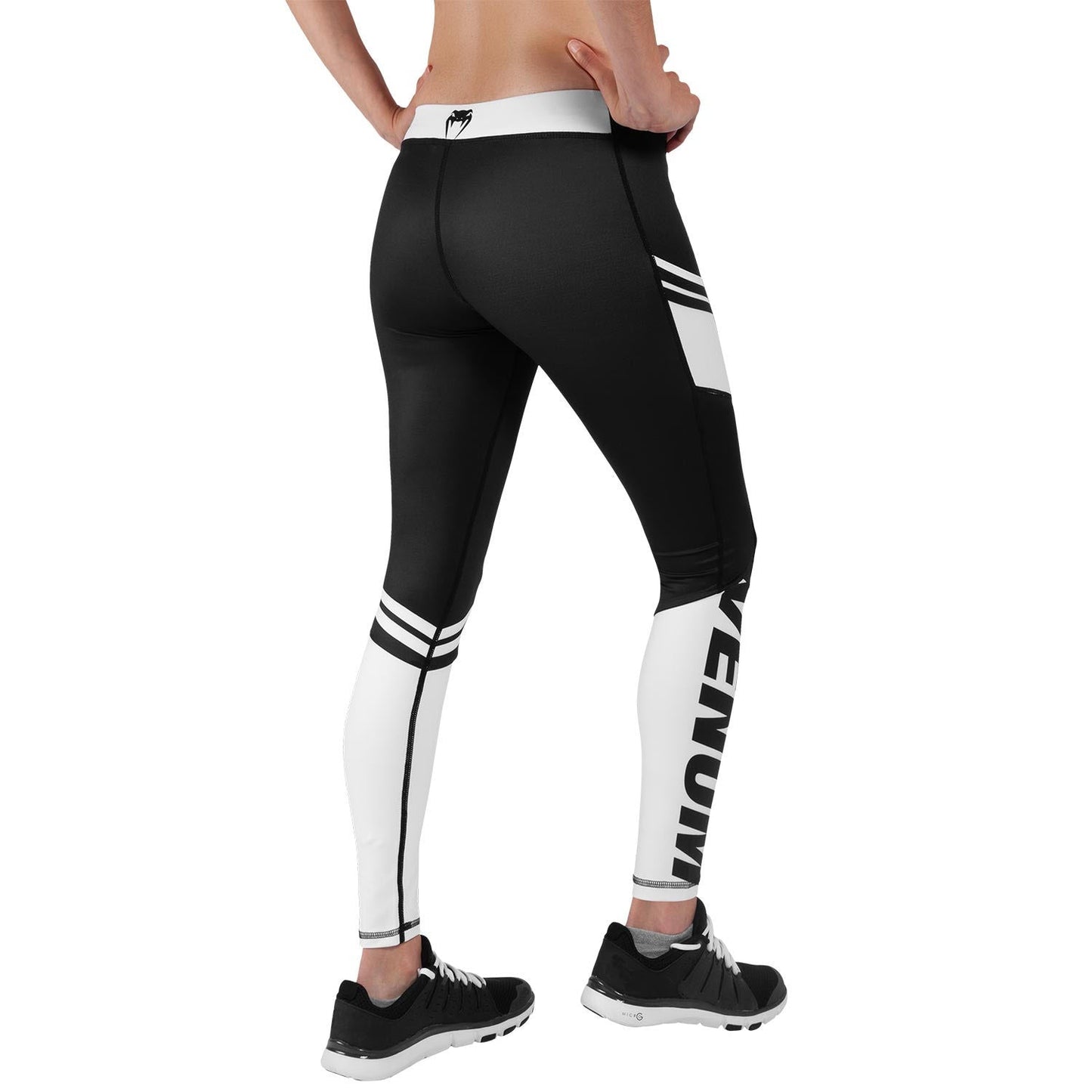 Leggings Damen Venum Power 2.0 - Schwarz/Weiß