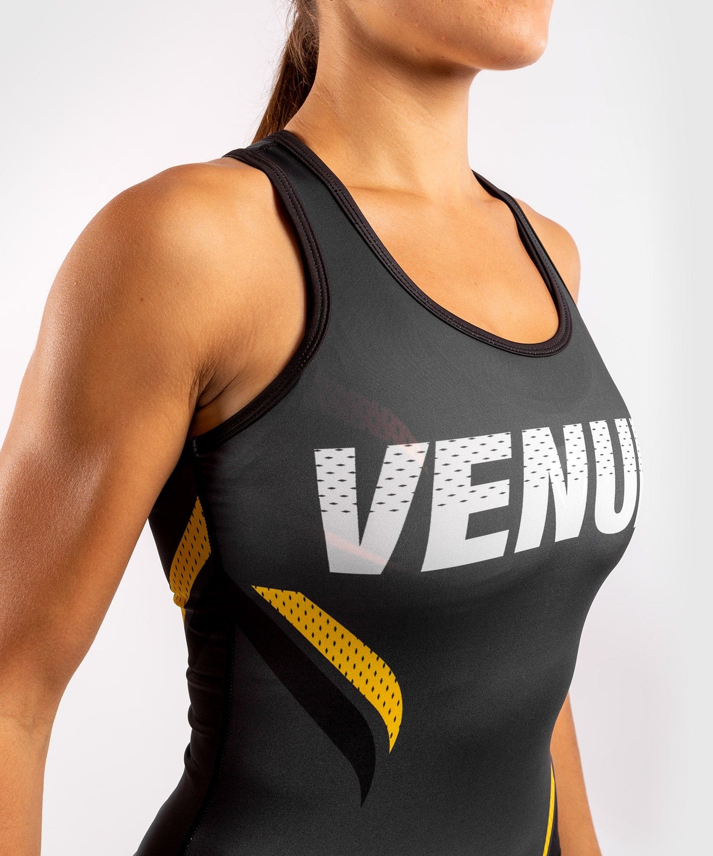 Dry-Tech ONE FC Tanktop - Frauen - Grau/Gelb