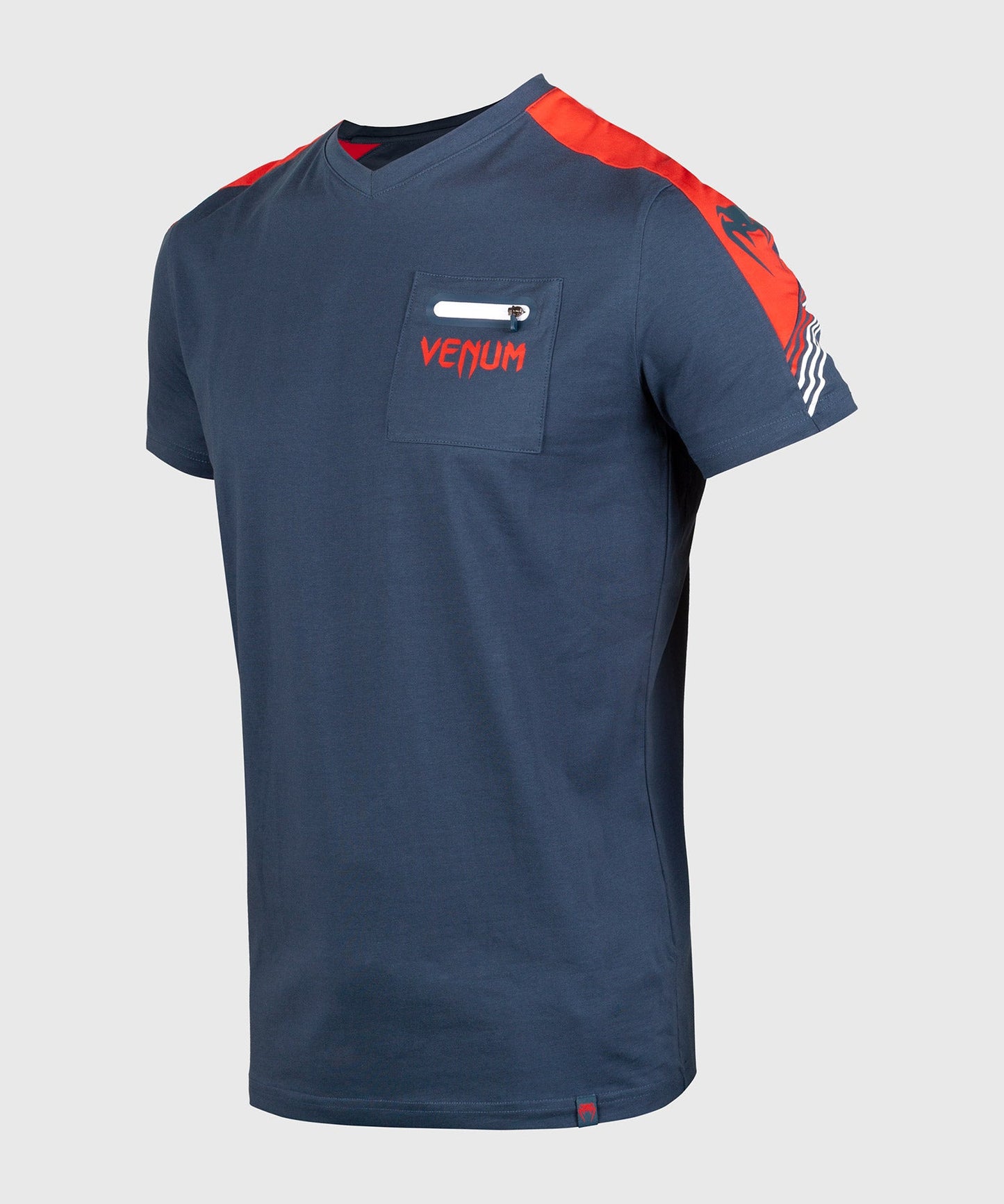 Venum Cargo T-Shirt - dark_blue_raspberry_white