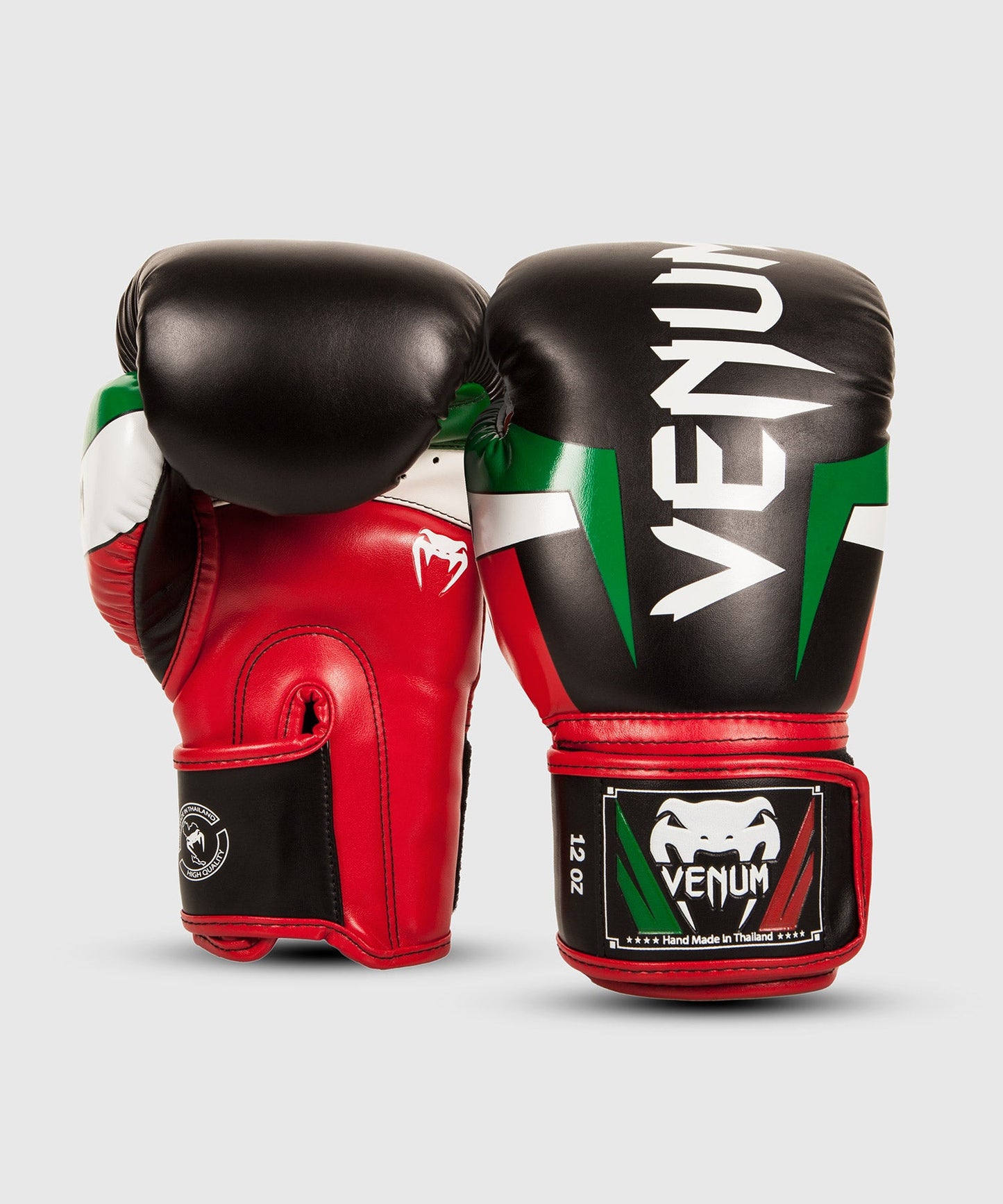 Venum Elite Italien Boxhandschuhe - Schwarz