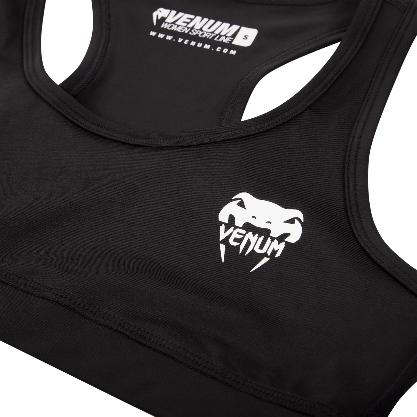 Venum Essential Sport-BH - Schwarz